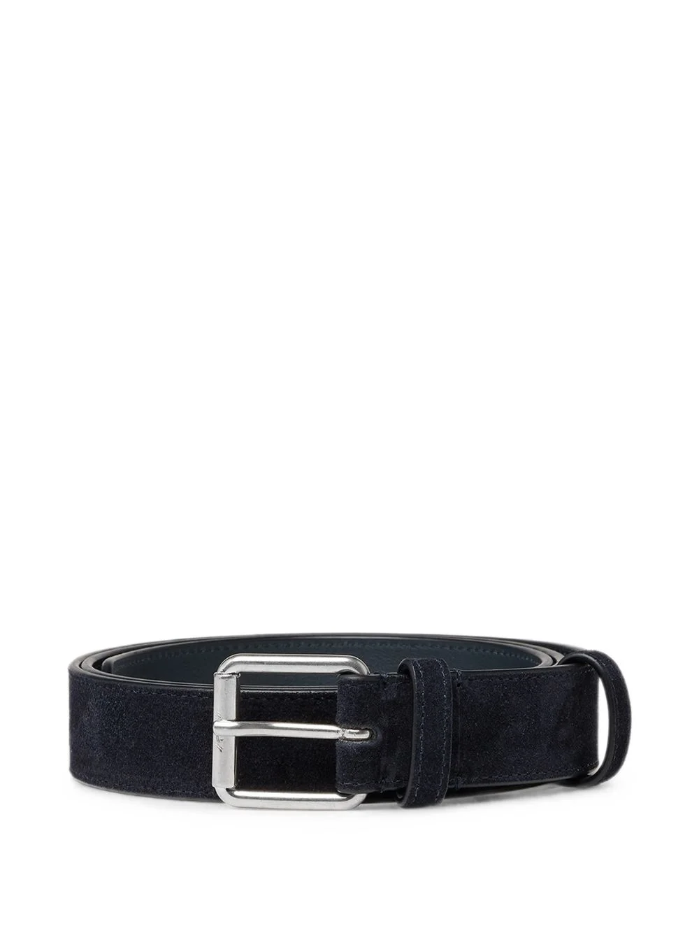 suede buckle-fastening belt - 1