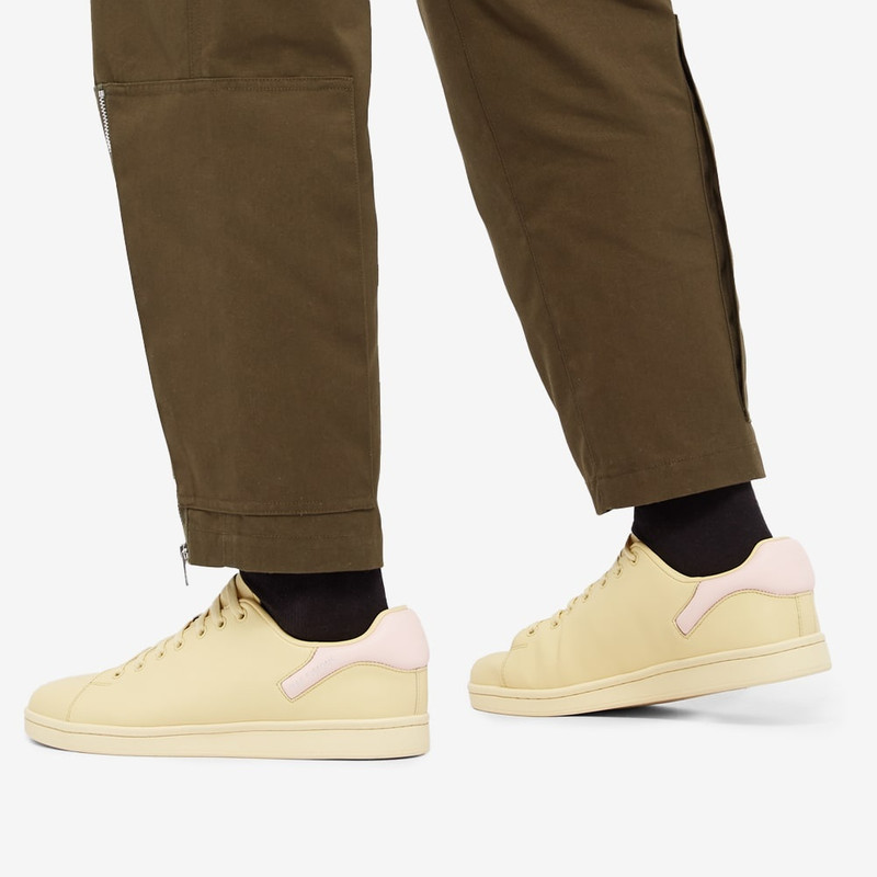 Raf Simons Orion Contrast Heel Leather Cupsole Sneaker 6
