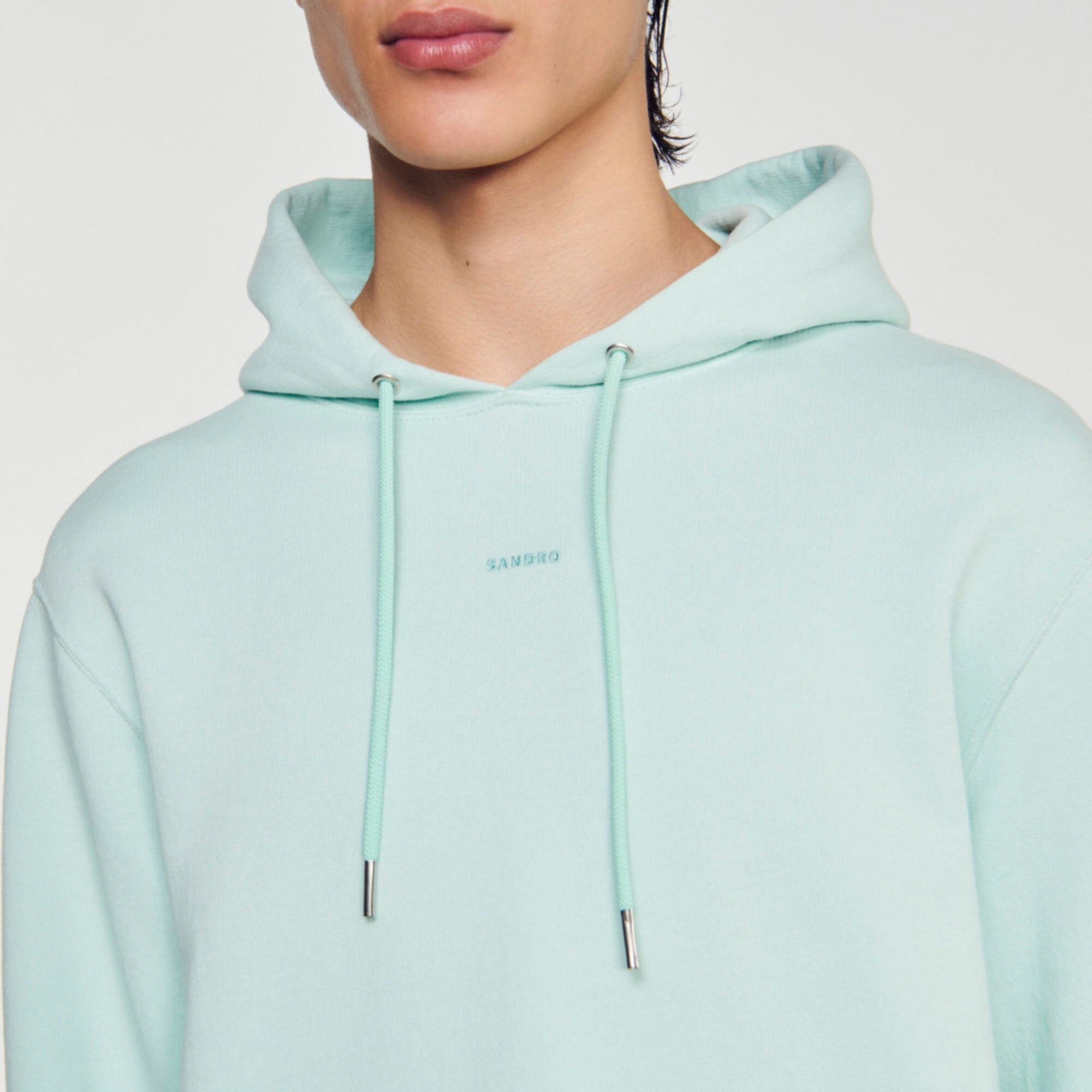 EMBROIDERED HOODIE - 4