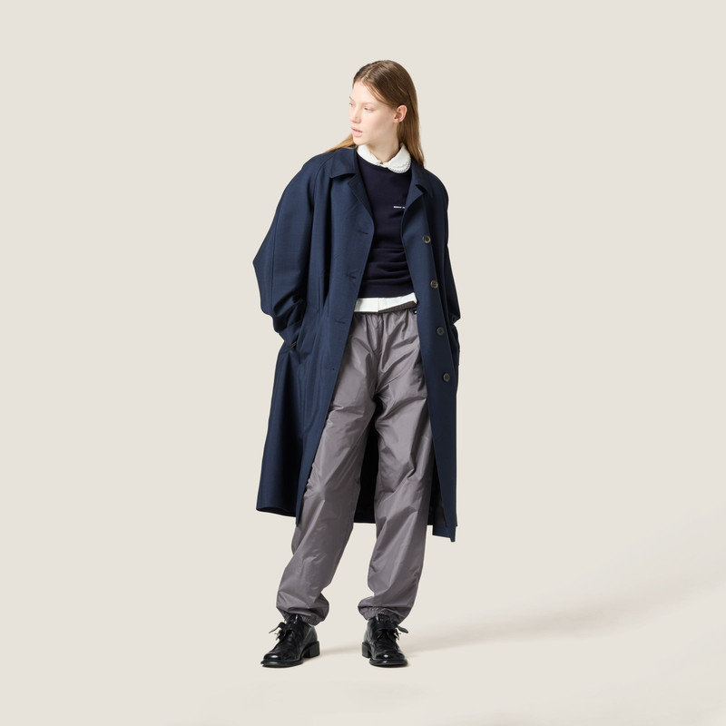 Miu Miu Technical silk joggers outlook