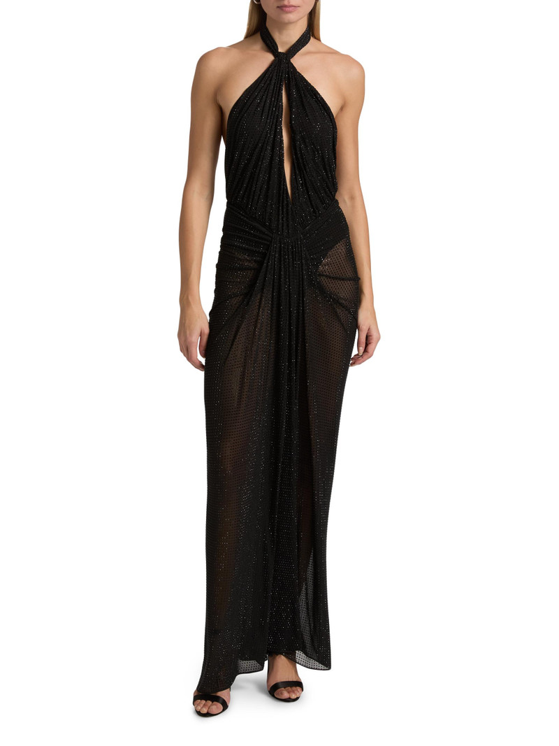 Women's Katia Rhinestone-Embellished Maxi Dress - Black 3