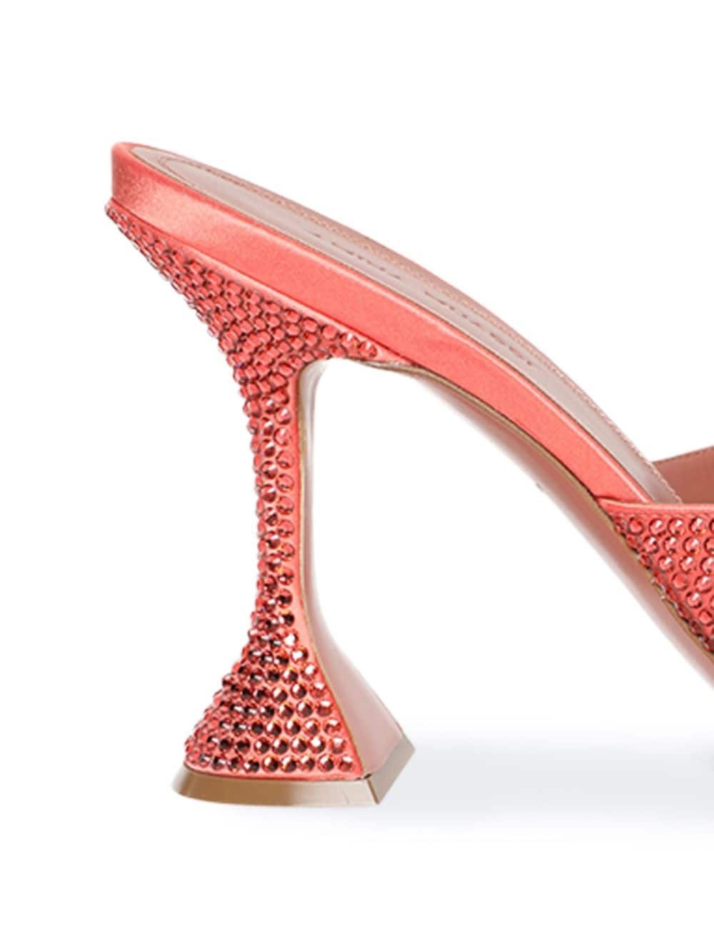 Lupita Crystal Slipper 95mm mules - 2