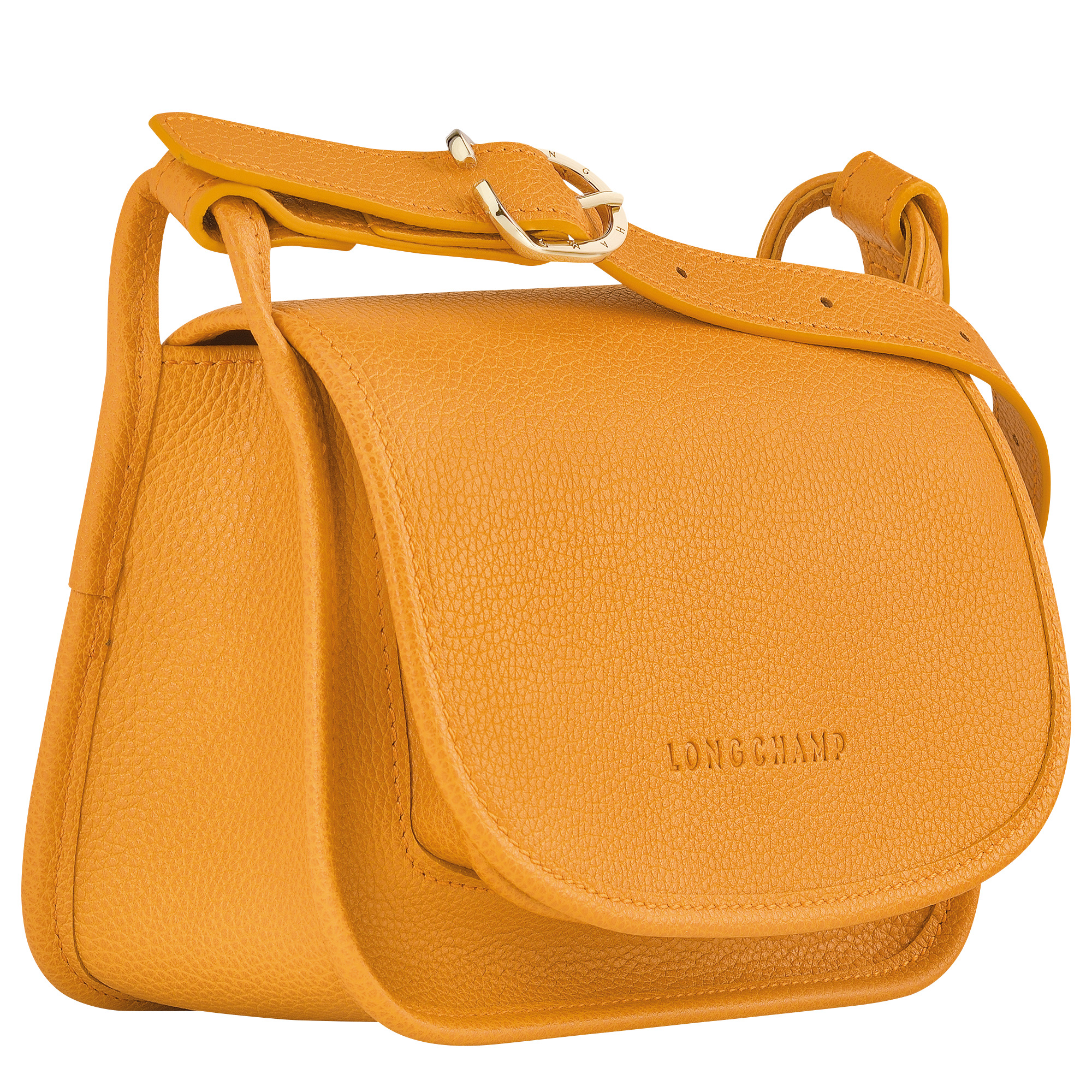 Le Foulonné XS Crossbody bag Apricot - Leather - 3