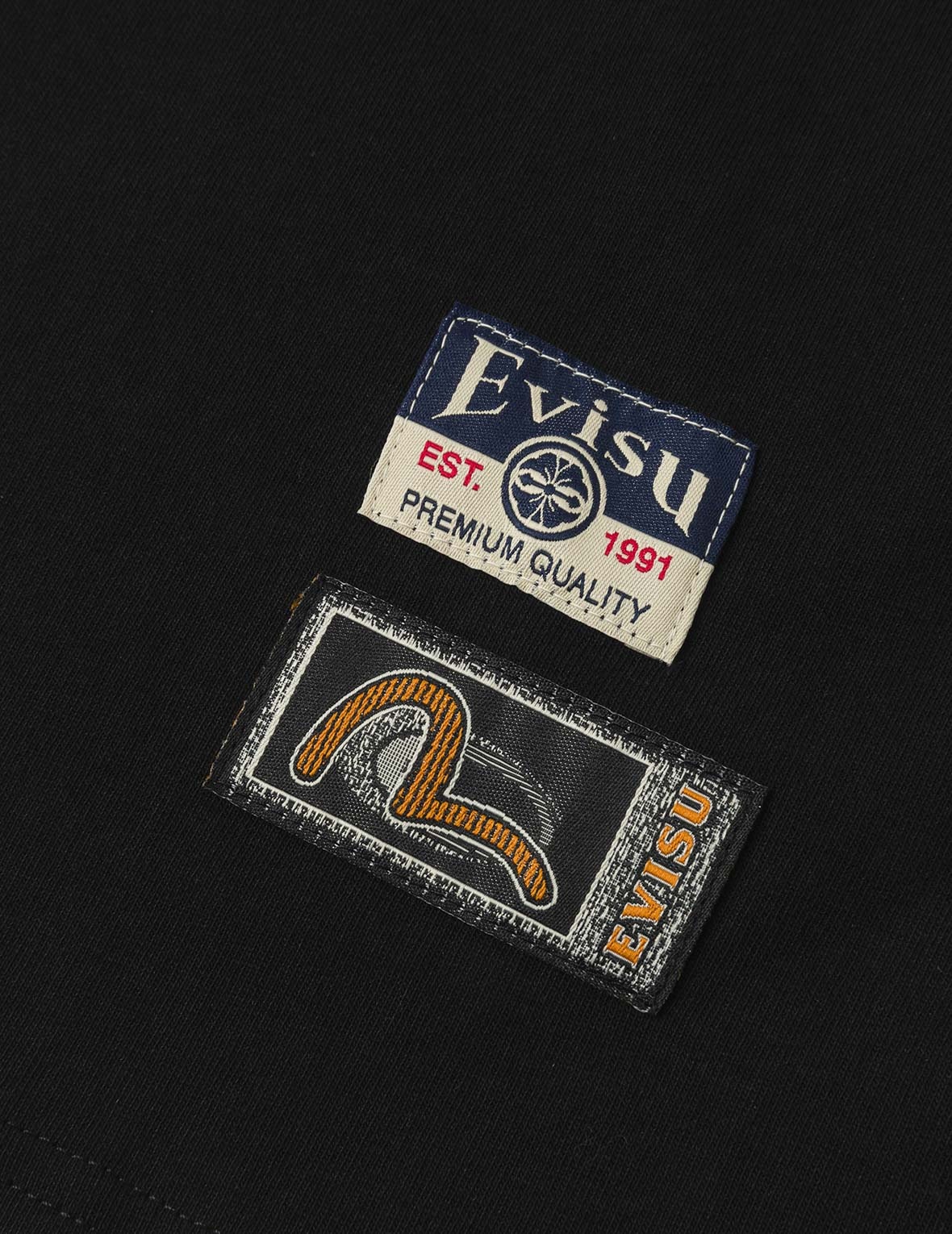 Rhinstone Logo and Godhead Print Relax Fit T-Shirt - 8