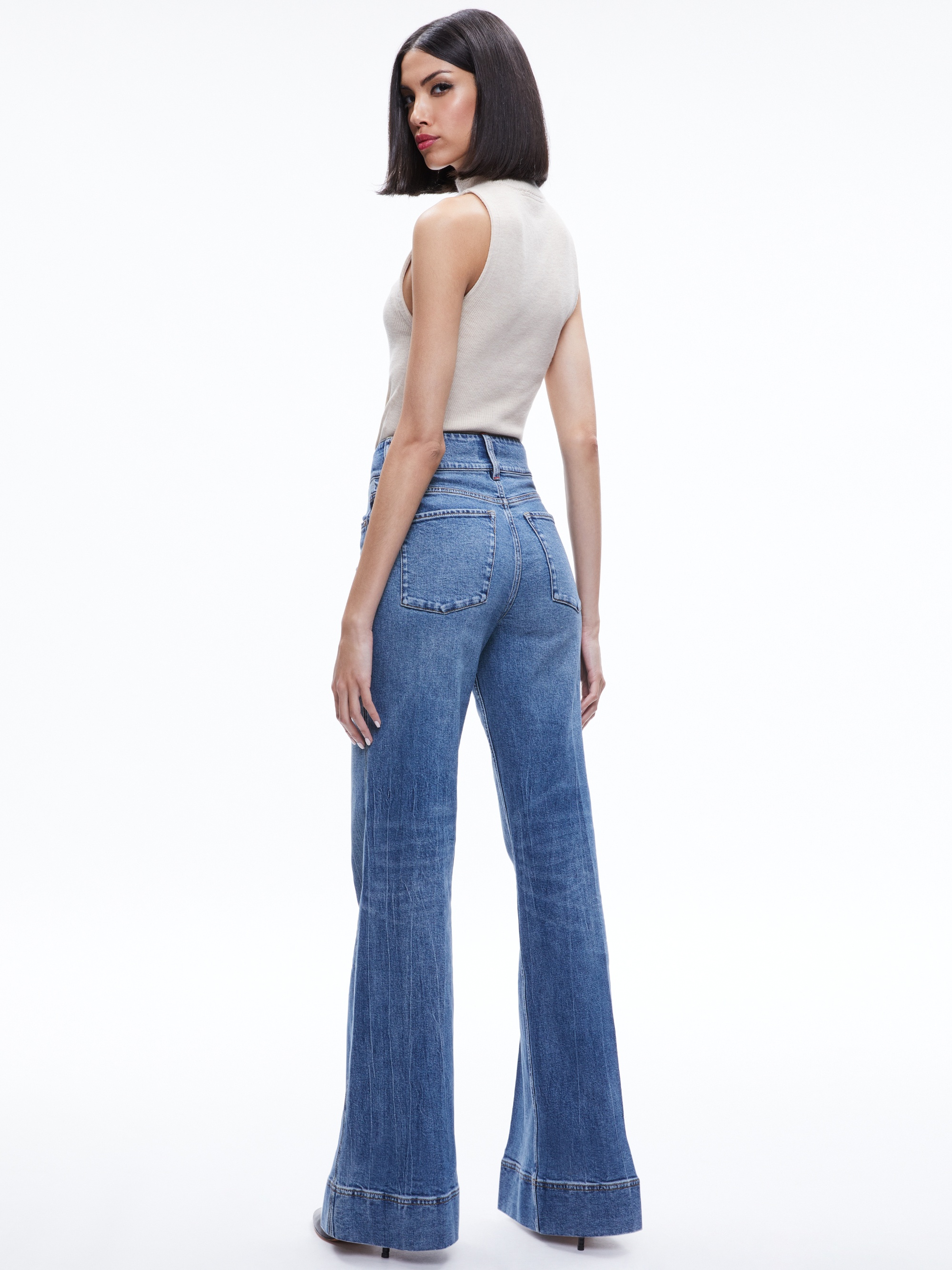 DARCEY TURTLENECK SWEATER TANK - 3