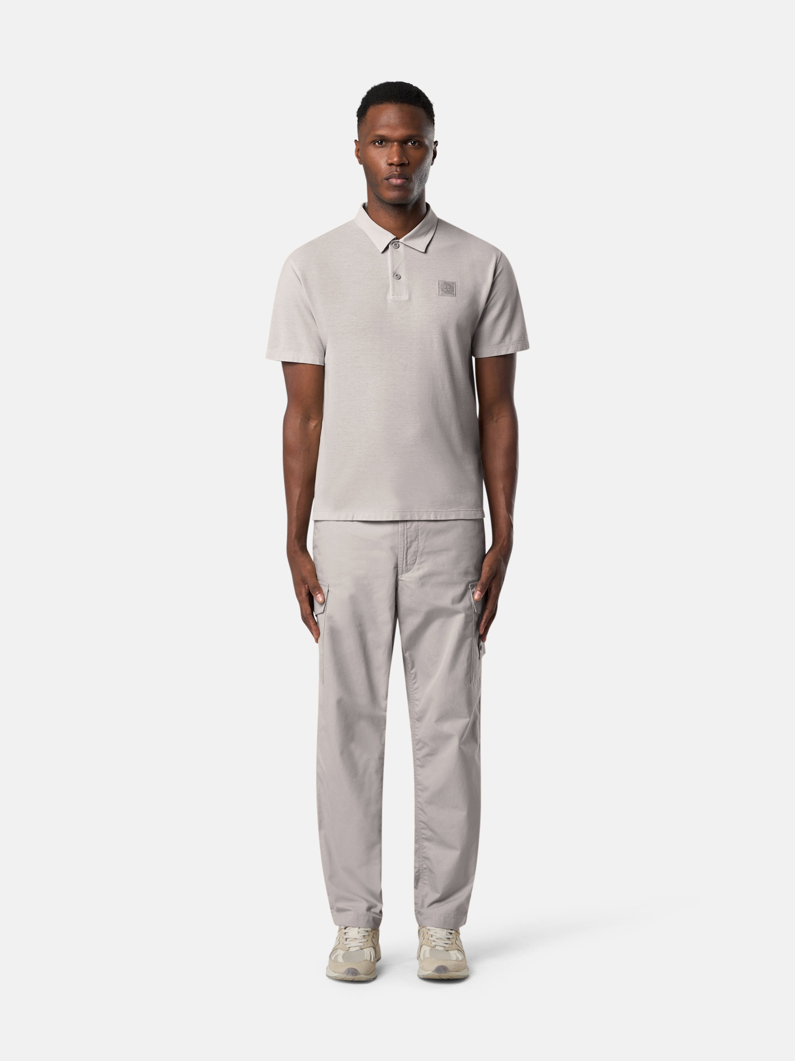 2200001 CREPE COTTON JERSEY_STONE ISLAND GHOST - 2