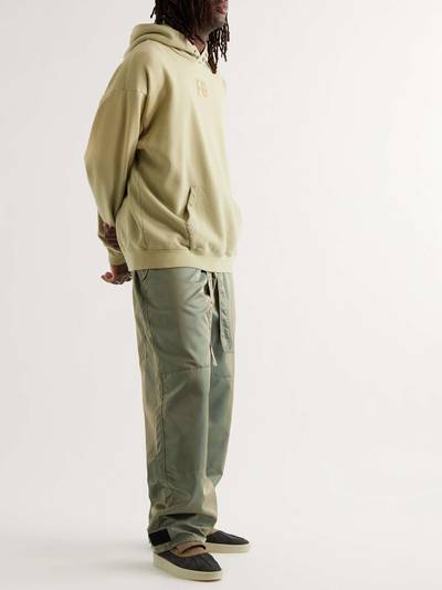 Fear of God Wide-Leg Belted Iridescent Nylon-Blend Trousers outlook