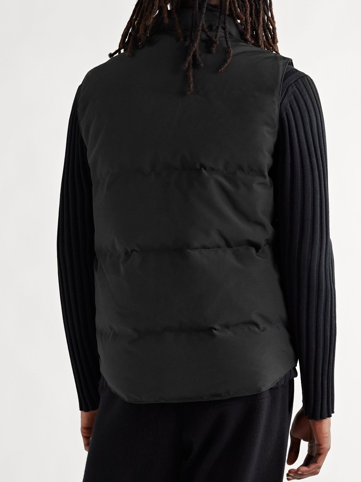 Slim-Fit Freestyle Crew Quilted Arctic Tech® Down Gilet Black - 3