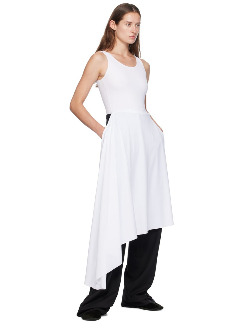 MARIE ADAM-LEENAERDT White 'Bathingsuit' Pareo Midi Dress outlook