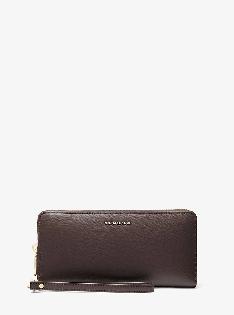 Jet Set Travel Large Leather Continental Wallet - 1