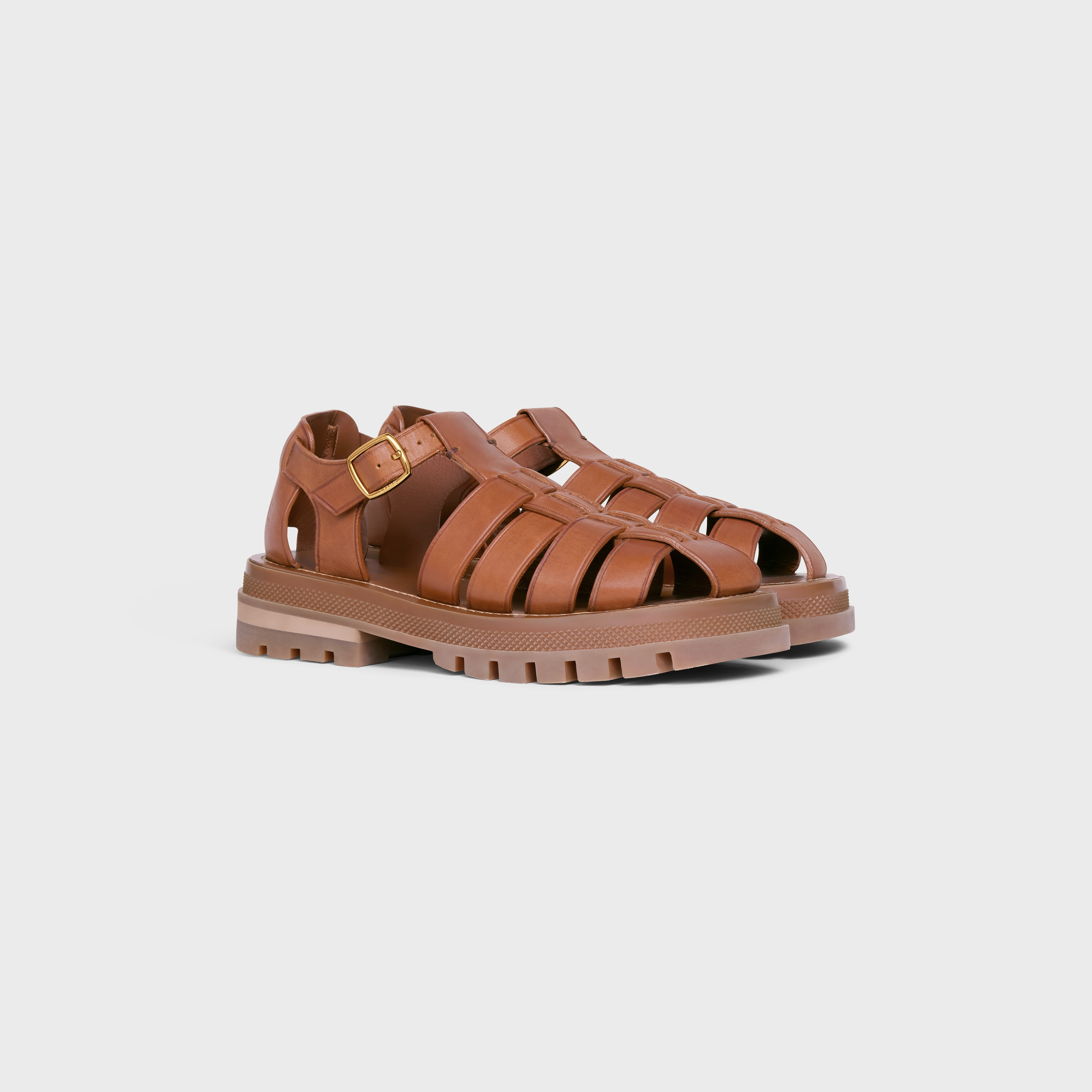 CLEA CHUNKY SANDAL in Vegetal Calfskin - 2