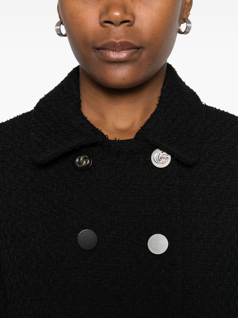 double-breasted button jacket - 5
