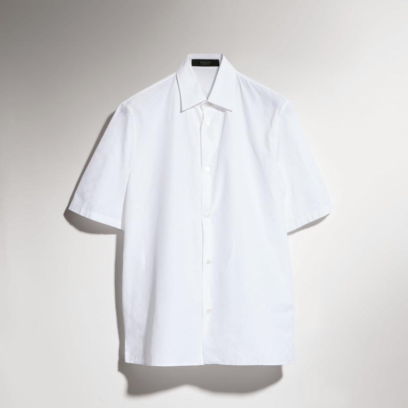 GG cotton poplin shirt - 1