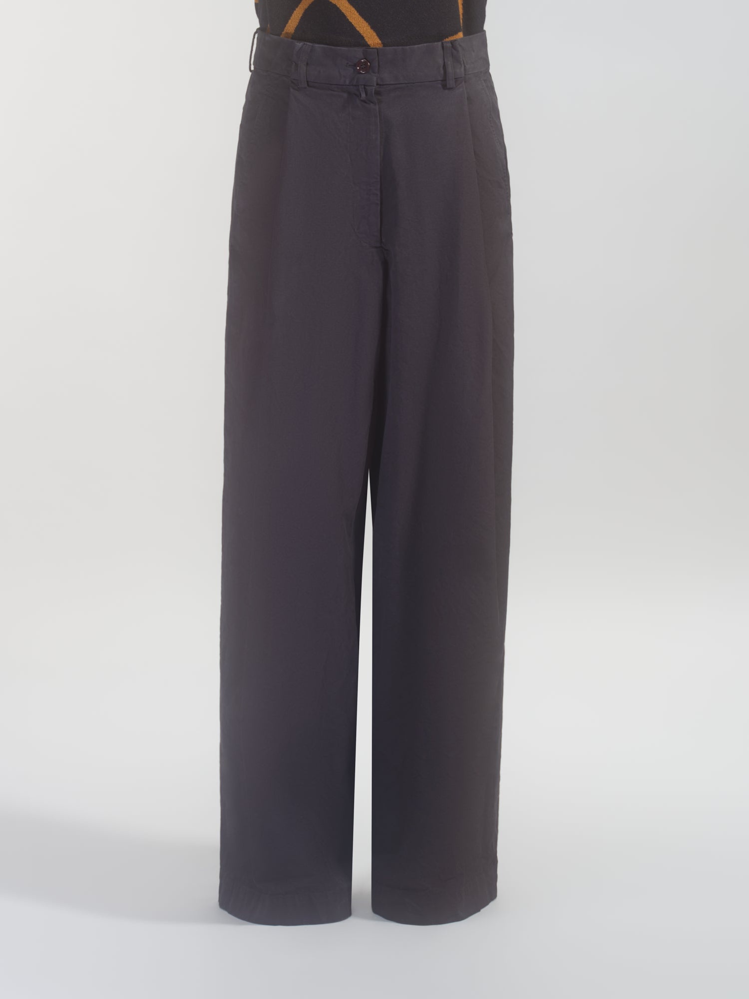 WIDE PLEATED PANTS - 2