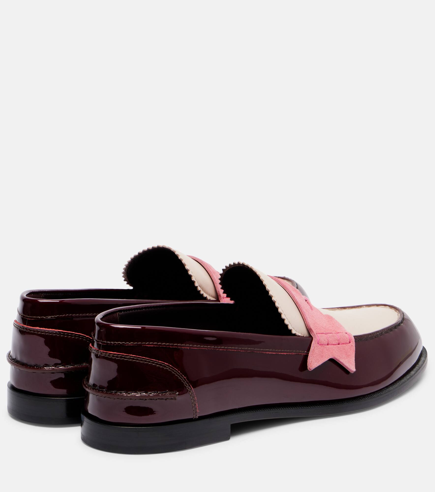 Penny leather penny loafers - 2