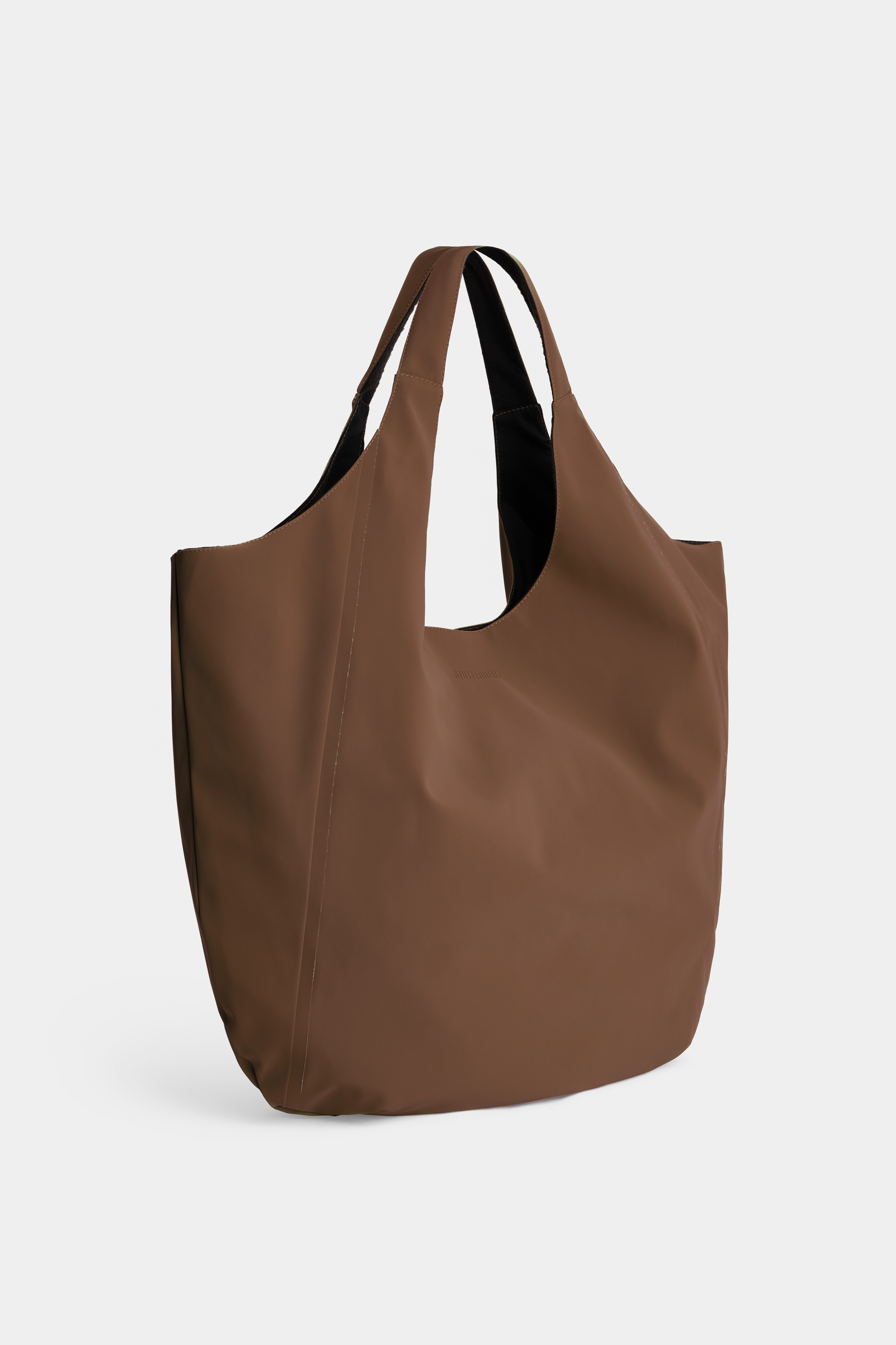 Svea Puffer Bag Matte Dark Brown - 2