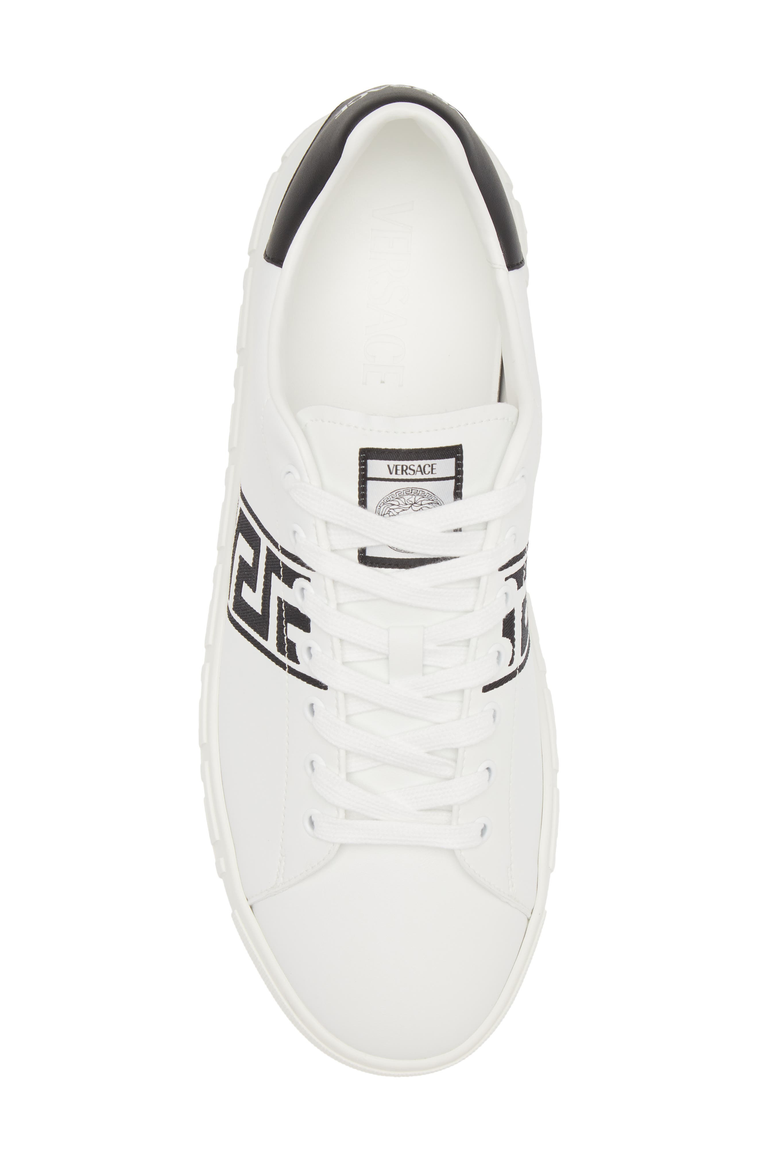 Barocco Greca Jacquard Low Top Sneaker - 5