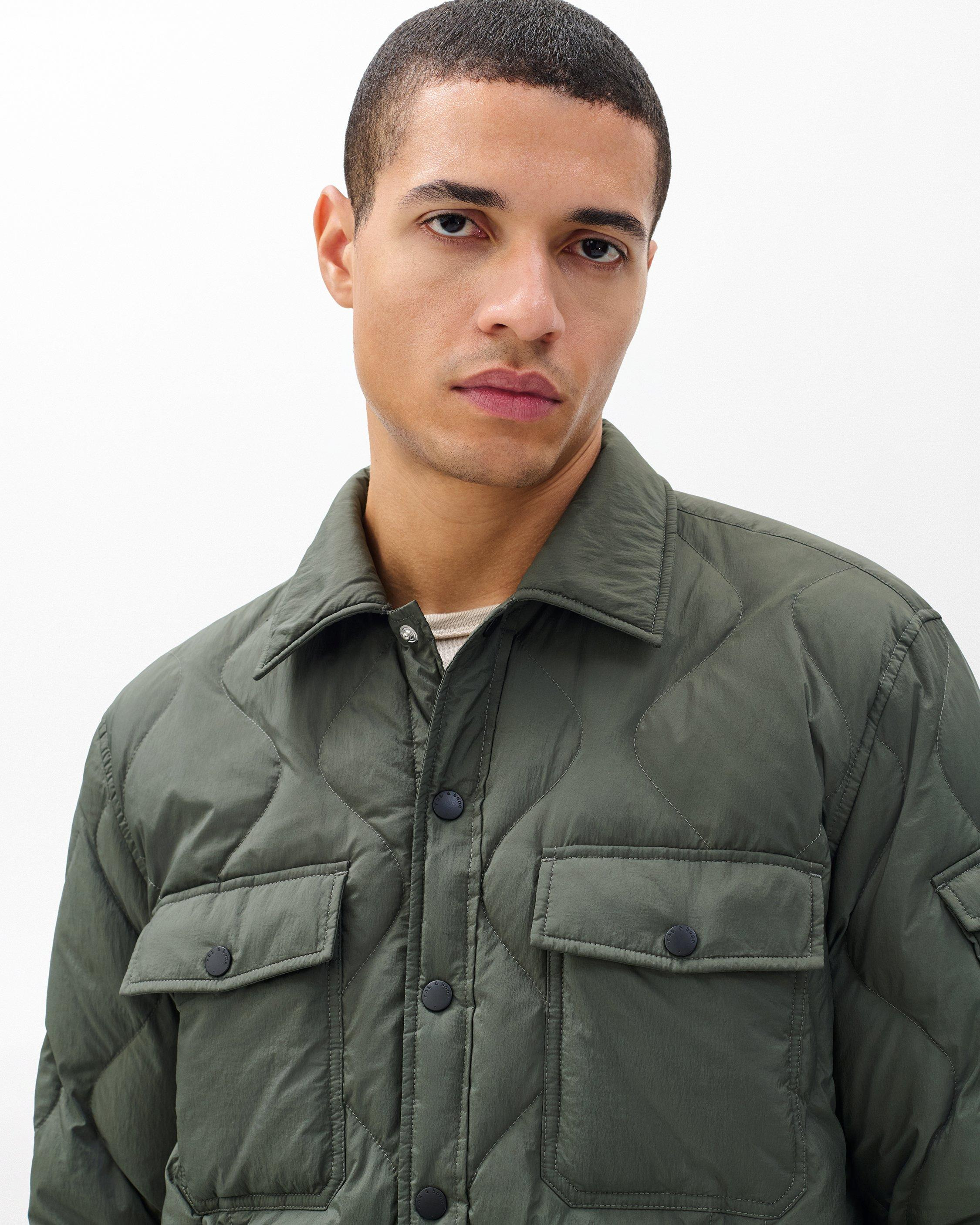 Dane Quilted Shirt Jacket - 4