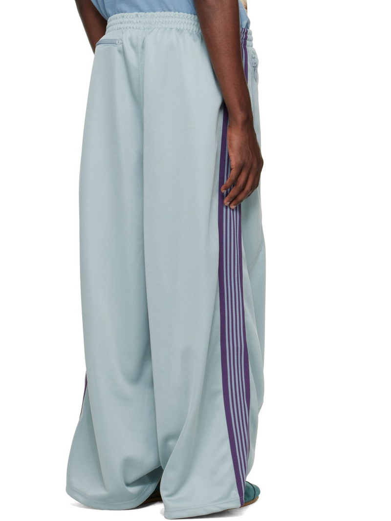 Blue Poly Smooth H.D. Track Pants 3
