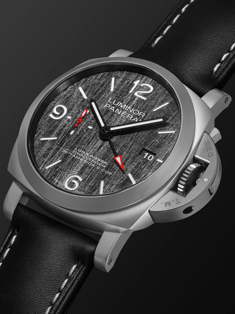 Luminor Luna Rossa GMT Automatic Titanium Watch, Ref. PAM01036 4