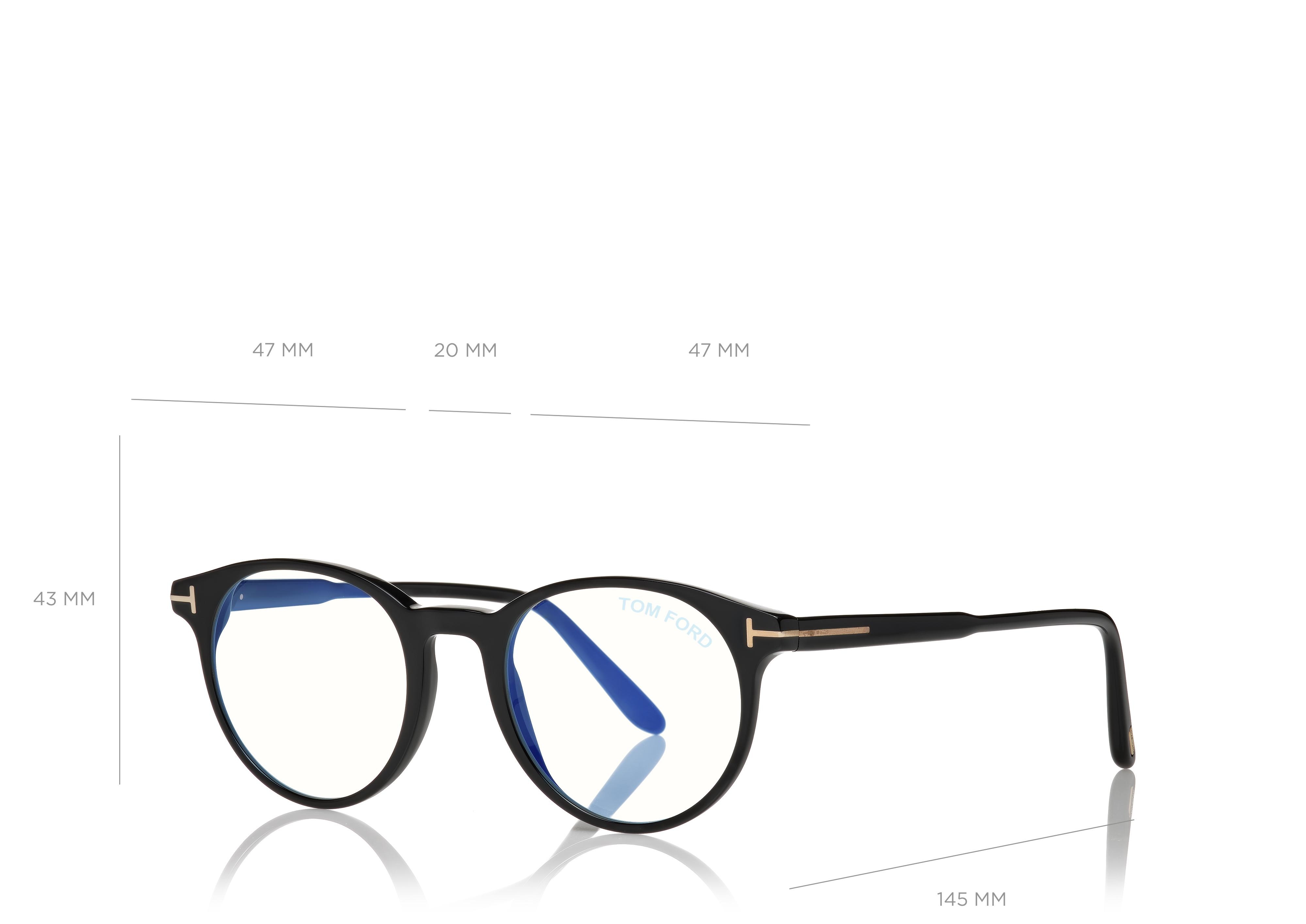 BLUE BLOCK ROUND SHAPE OPTICALS - 4