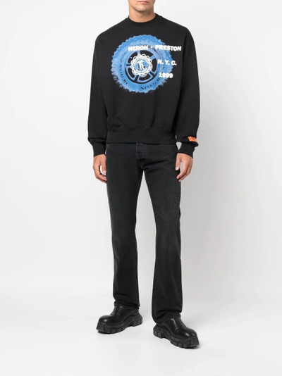 Heron Preston off road print sweatshirt outlook