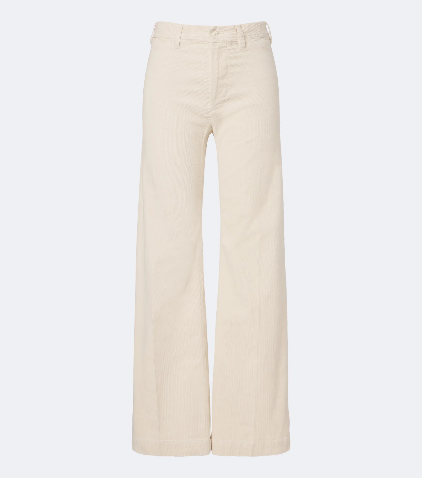 Cotton corduroy wide-leg pants - 1