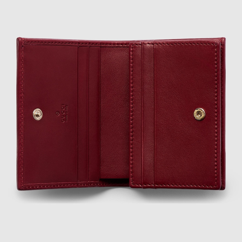 GUCCI Gucci Horsebit 1955 card case wallet outlook