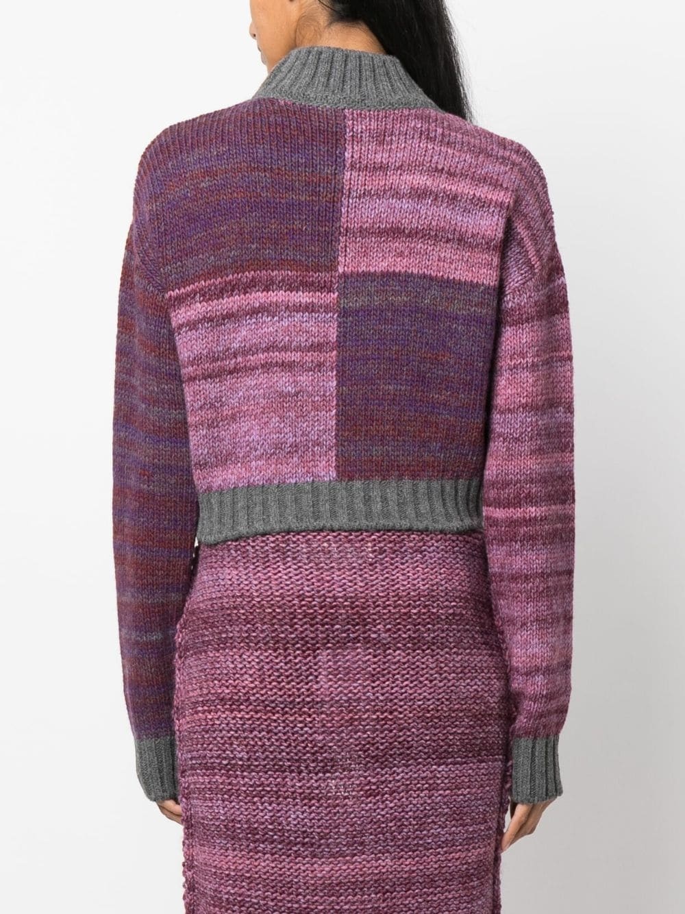 Damien mÃ©lange-effect knitted jumper - 4