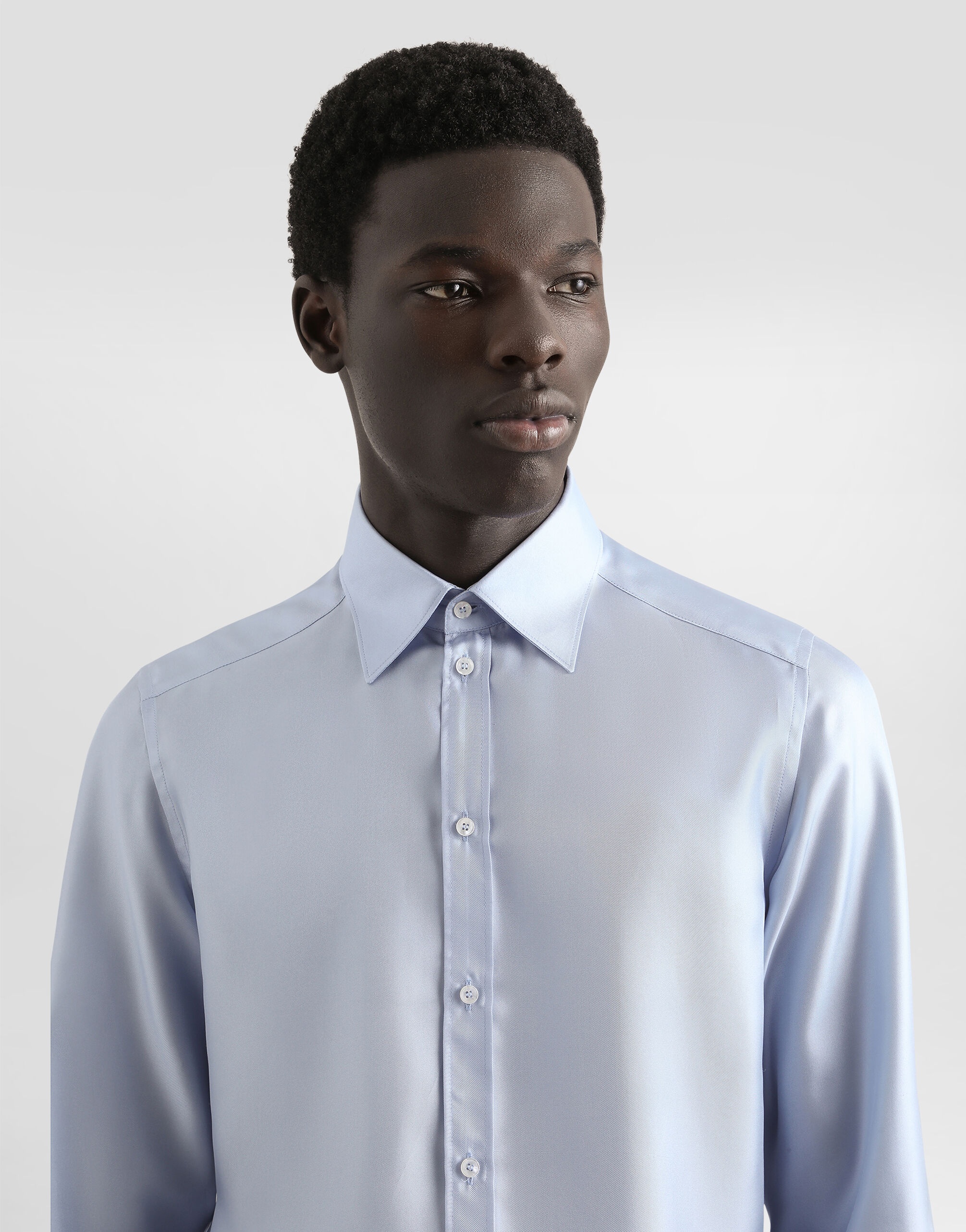Martini shirt in silk twill - 4
