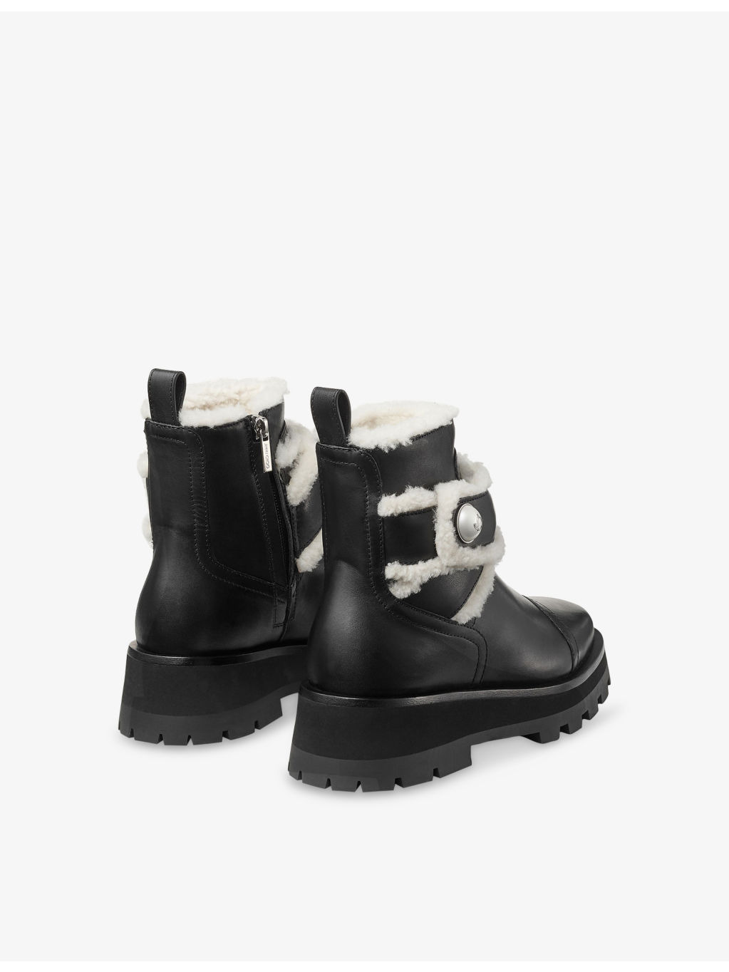 Meena Leather Ankle Boots - 3