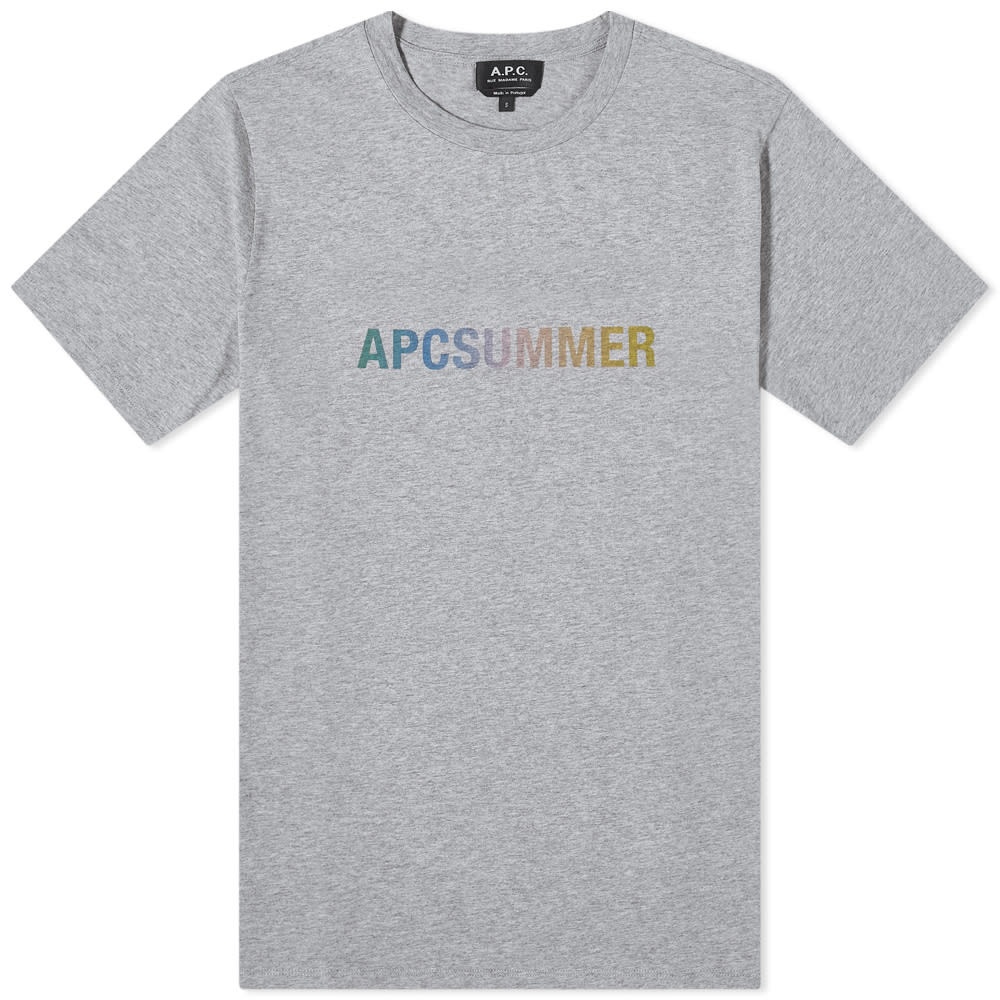 A.P.C. Viktor Summer Logo Tee - 1