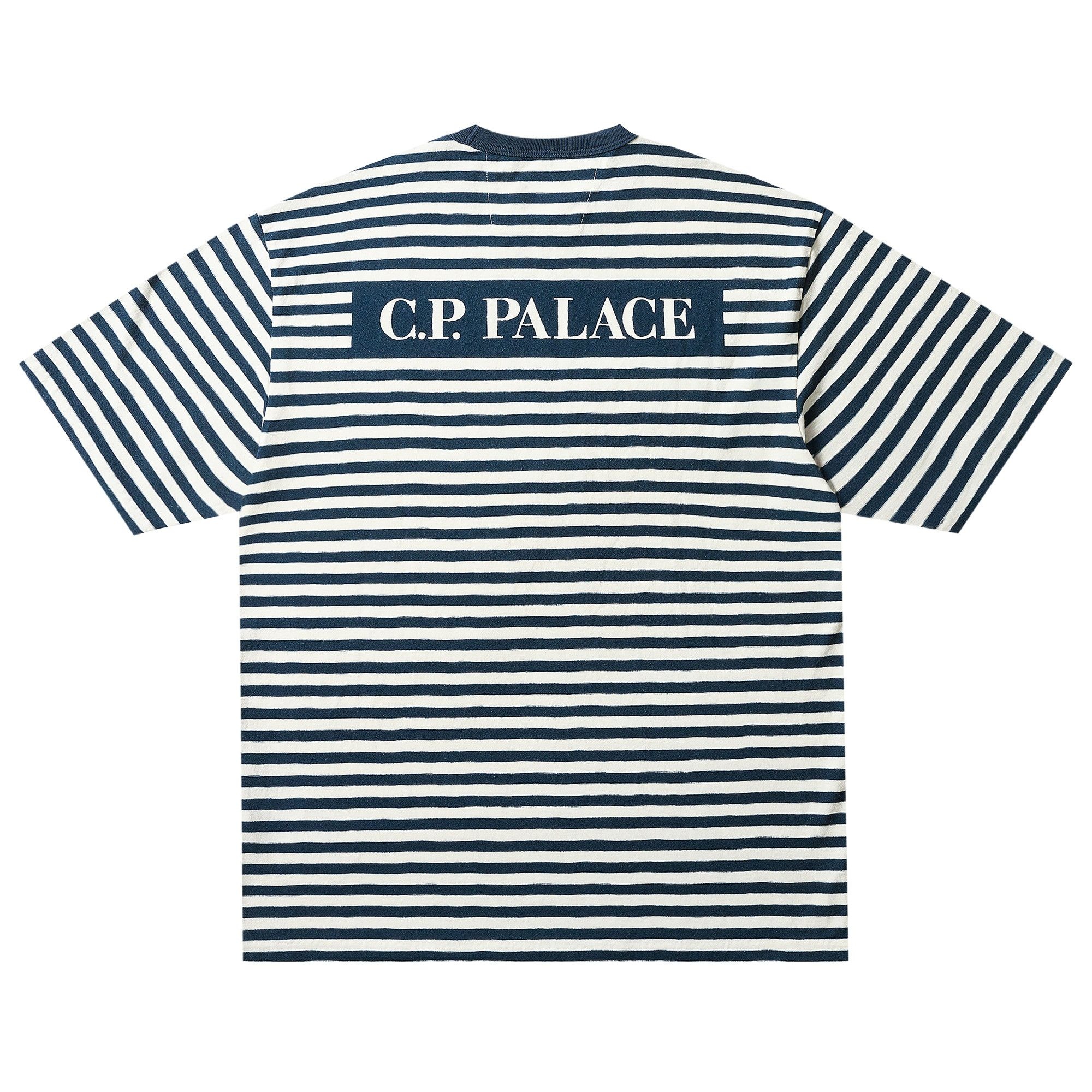 Palace x C.P. Company Jersey Printed T-Shirt 'Navy' - 2