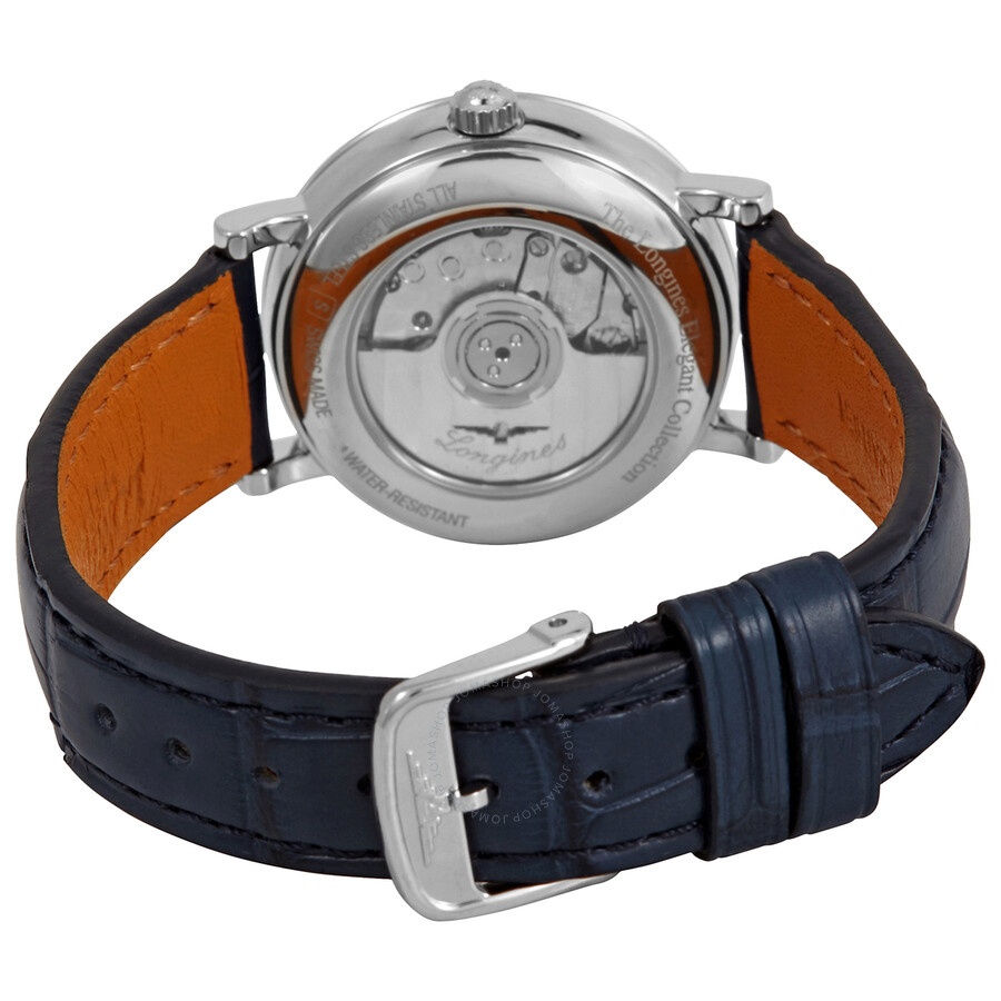 Longines Elegant Sunray Automatic Blue Dial Ladies Watch L4.310.4.92.2 - 3