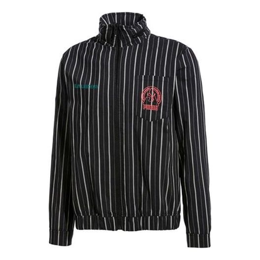 PUMA x HAN Crossover Stripe Embroidered Long Sleeves Woven Jacket Black 578246-01 - 1