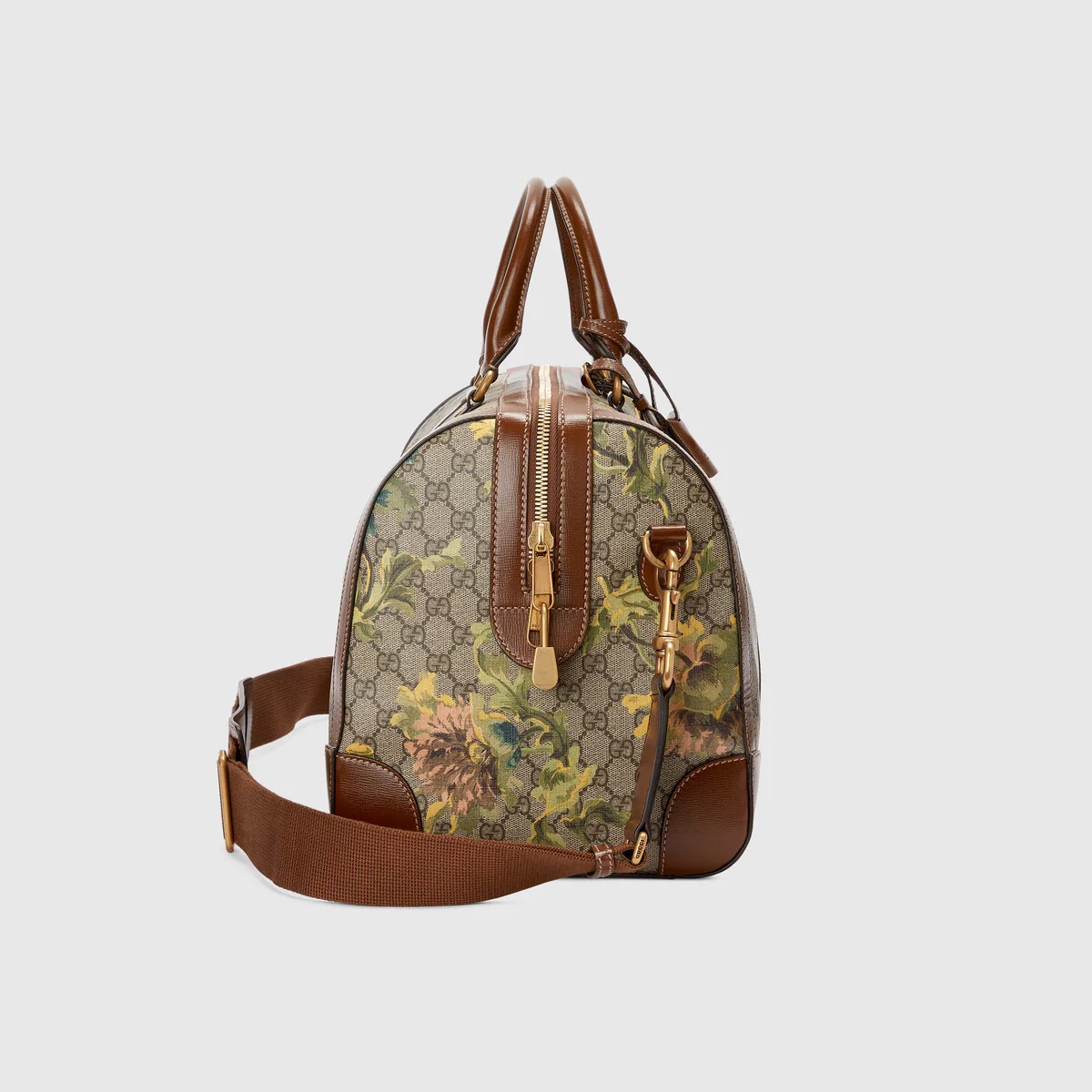 GG carnation print duffle bag - 4