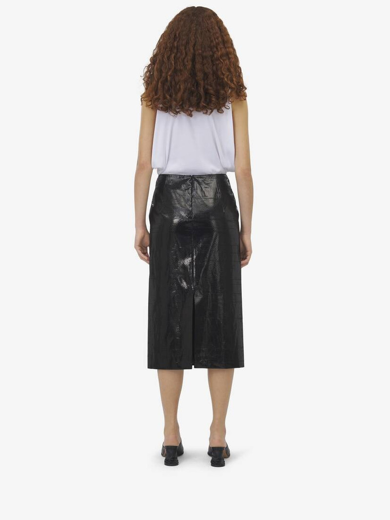 Tarpaulin Pencil Skirt 4