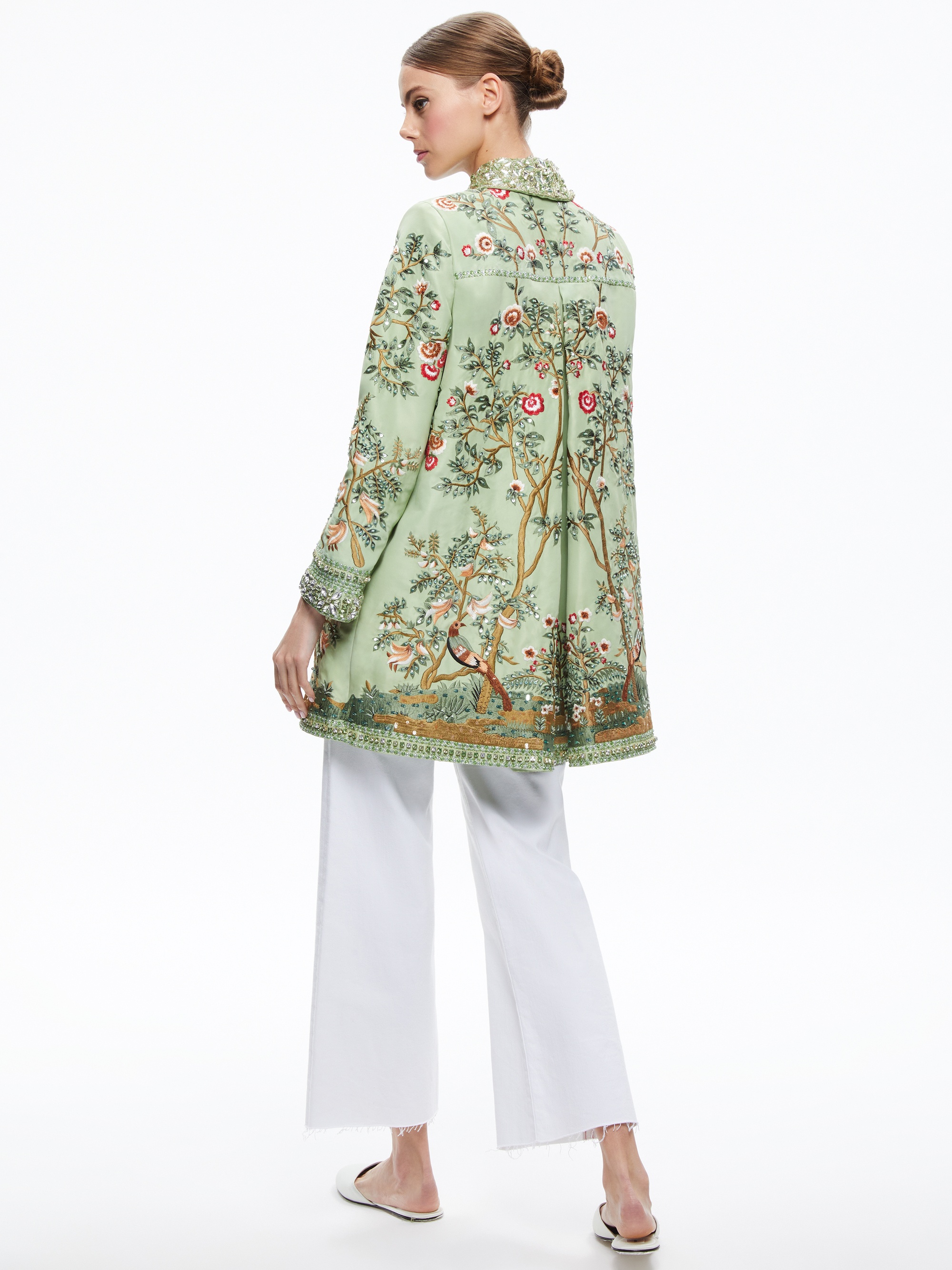 LIV EMBELLISHED COAT - 3