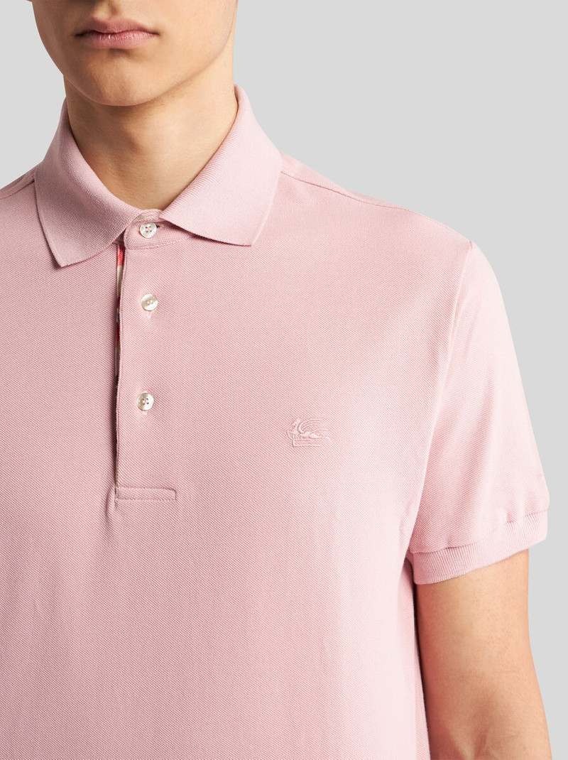 Etro POLO SHIRT WITH EMBROIDERED PEGASO outlook