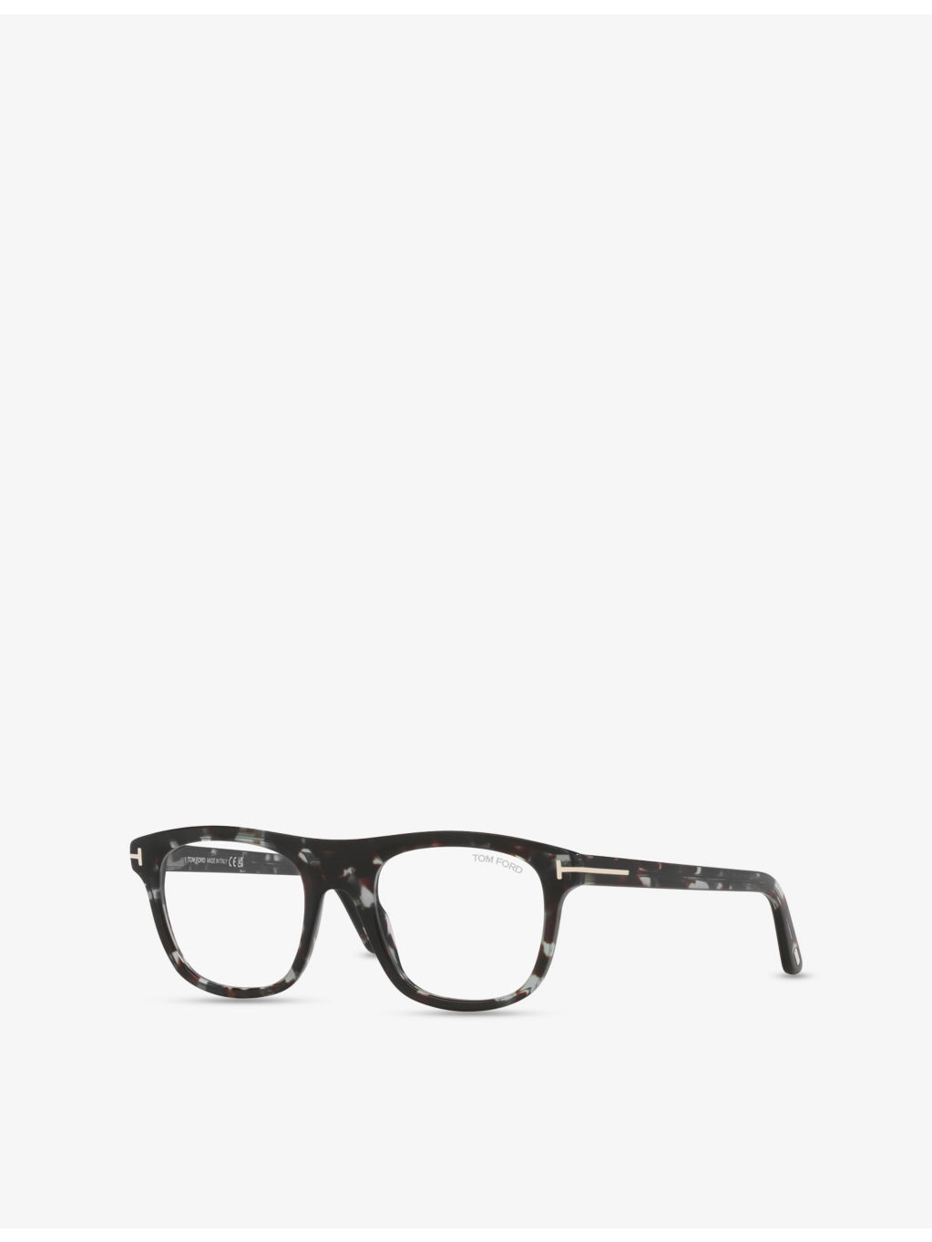 TR001852 Square-Frame Tortoiseshell Acetate Optical Glasses - 2