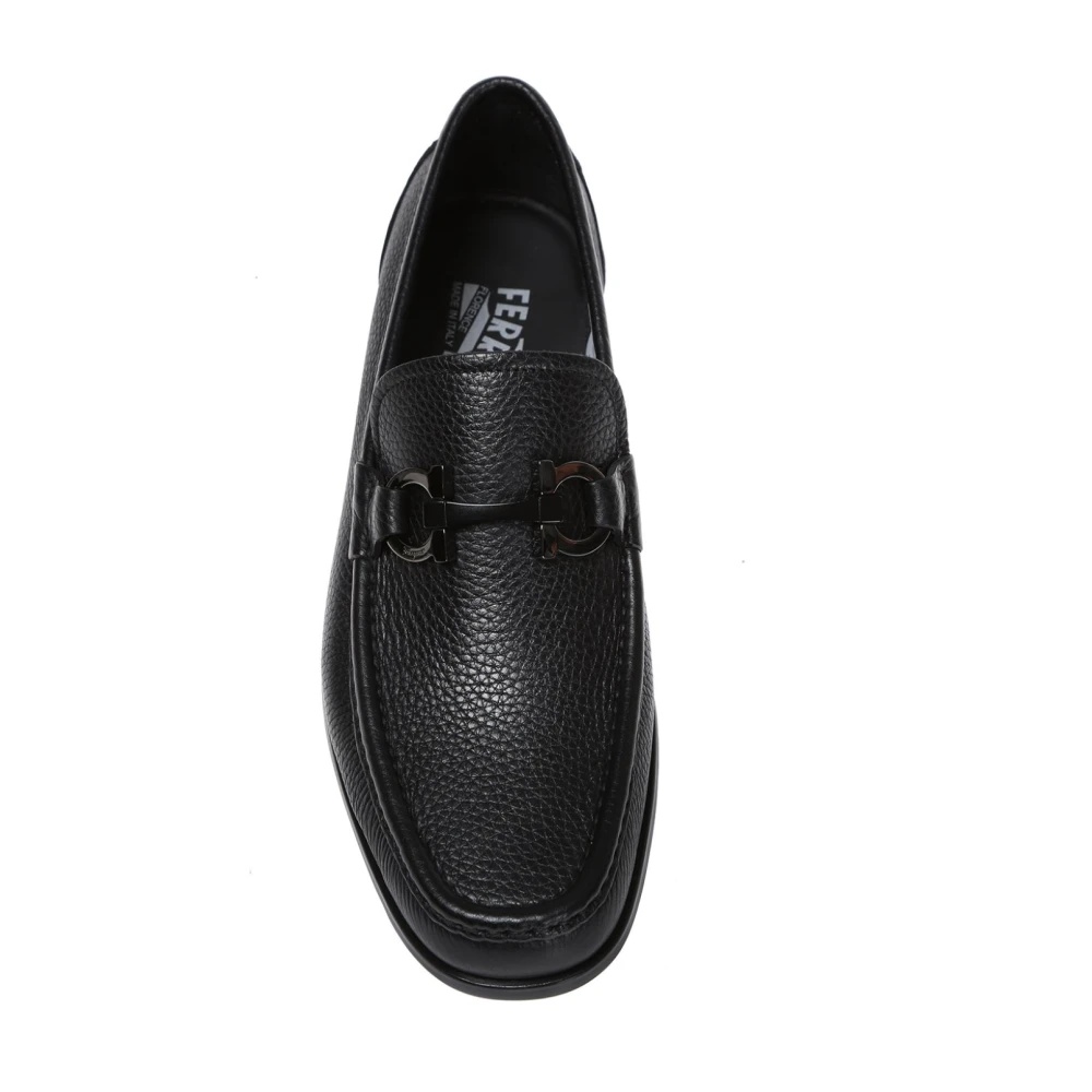GRAIN LEATHER LOAFERS - 5