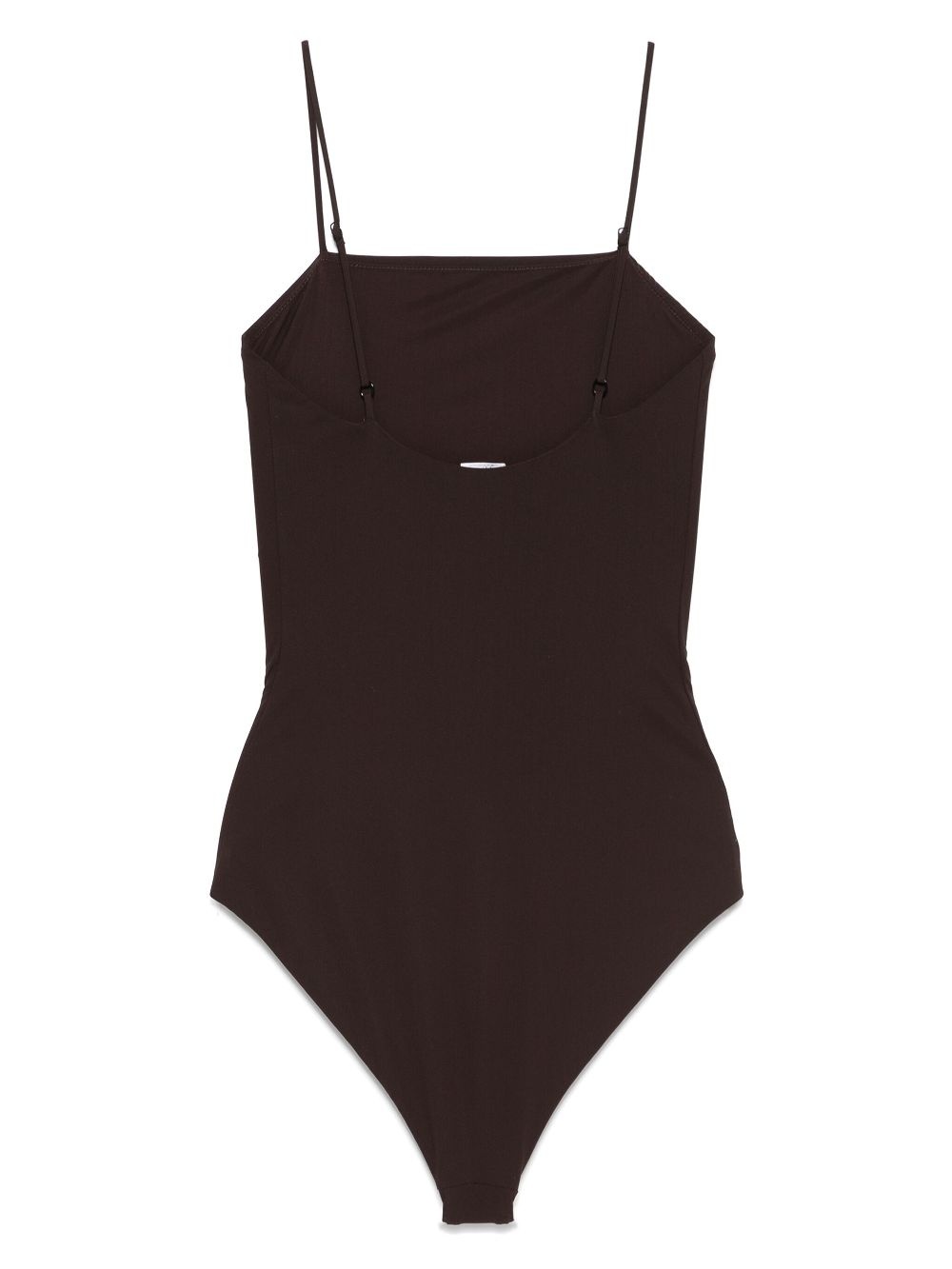 logo-embroidered swimsuit - 2