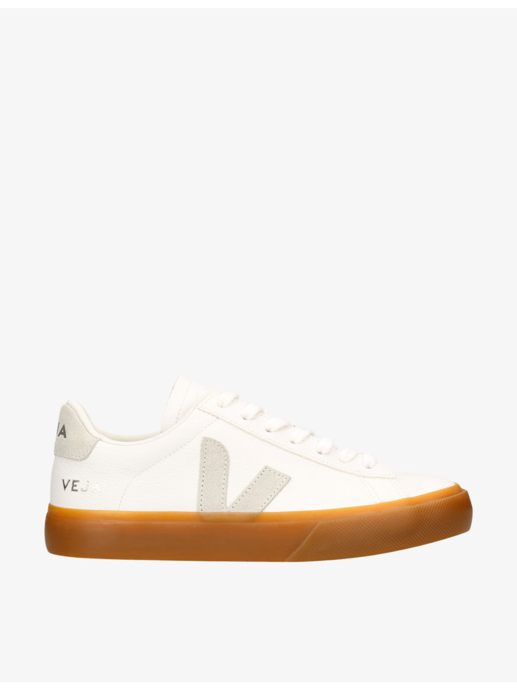 Women's Campo logo-embroidered low-top leather trainers - 1