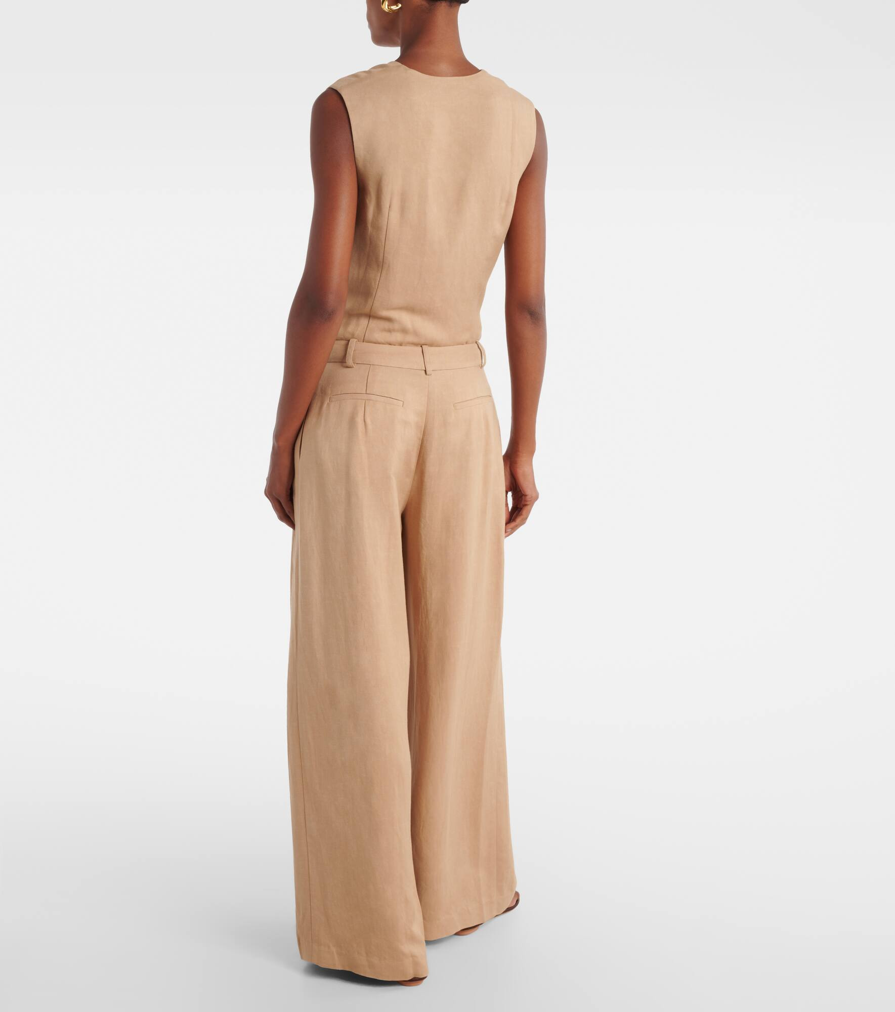 Astrid high-rise wide-leg pants - 3