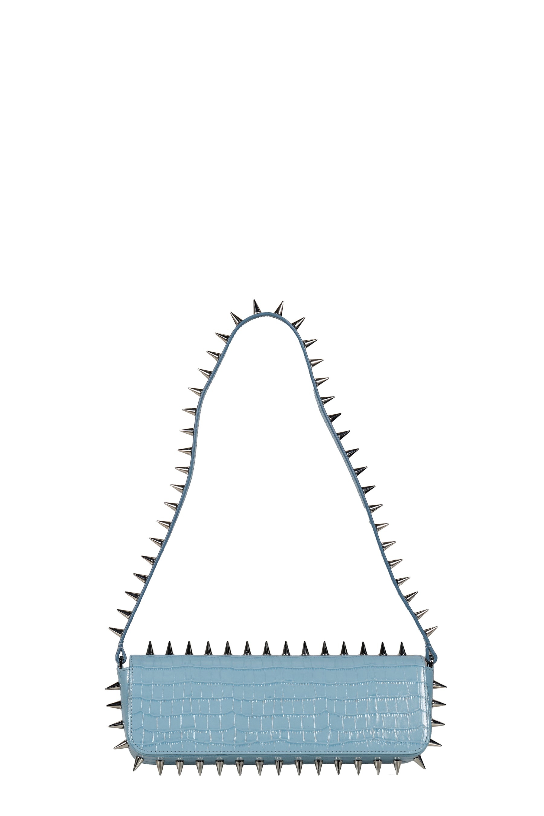 SPIKE BAGUETTE / BLU CROCCO - 2