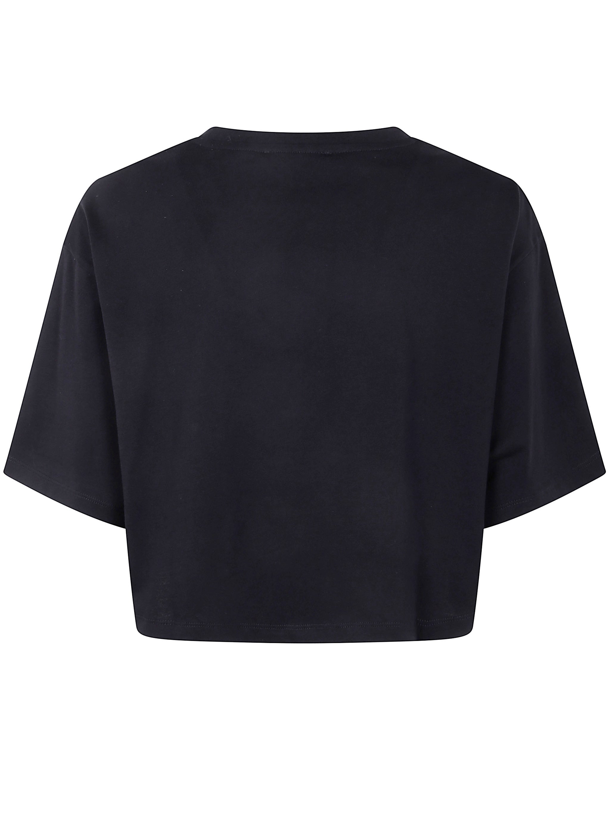 Balmain Women Balmain Printed Cropped T-Shirt - 2