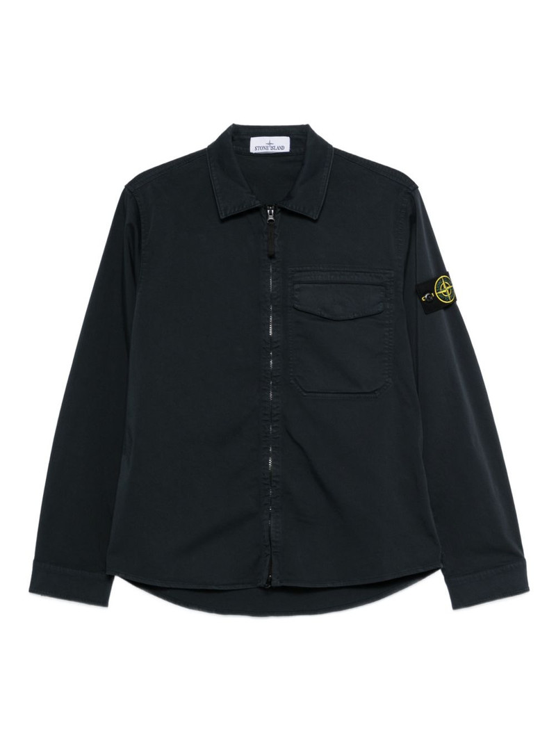 zip pocket overshirt 1