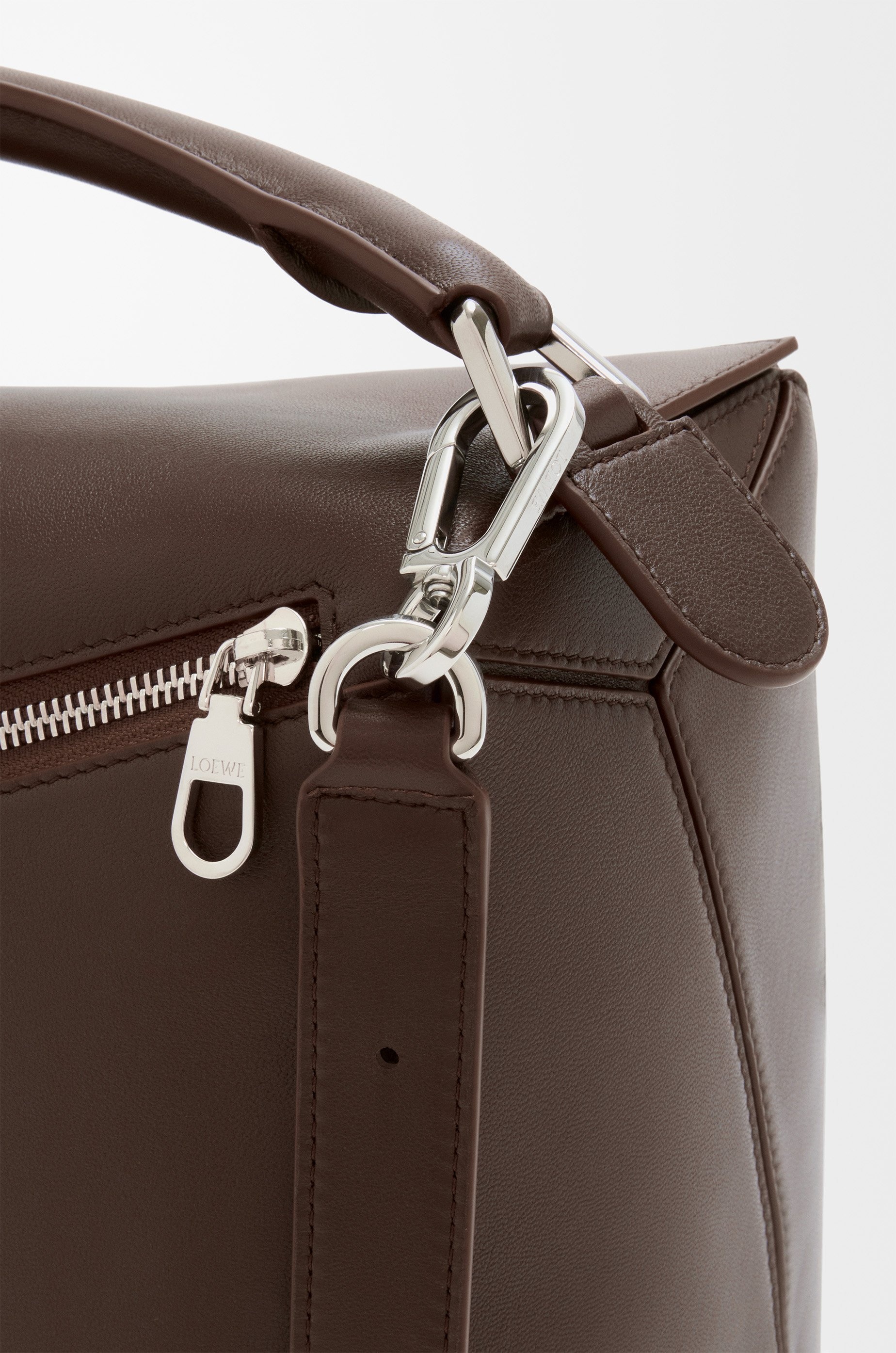 Large Featherlight Puzzle bag in nappa lambskin - 12