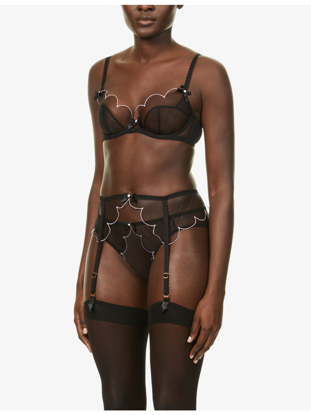 Lorna mesh suspender belt - 2