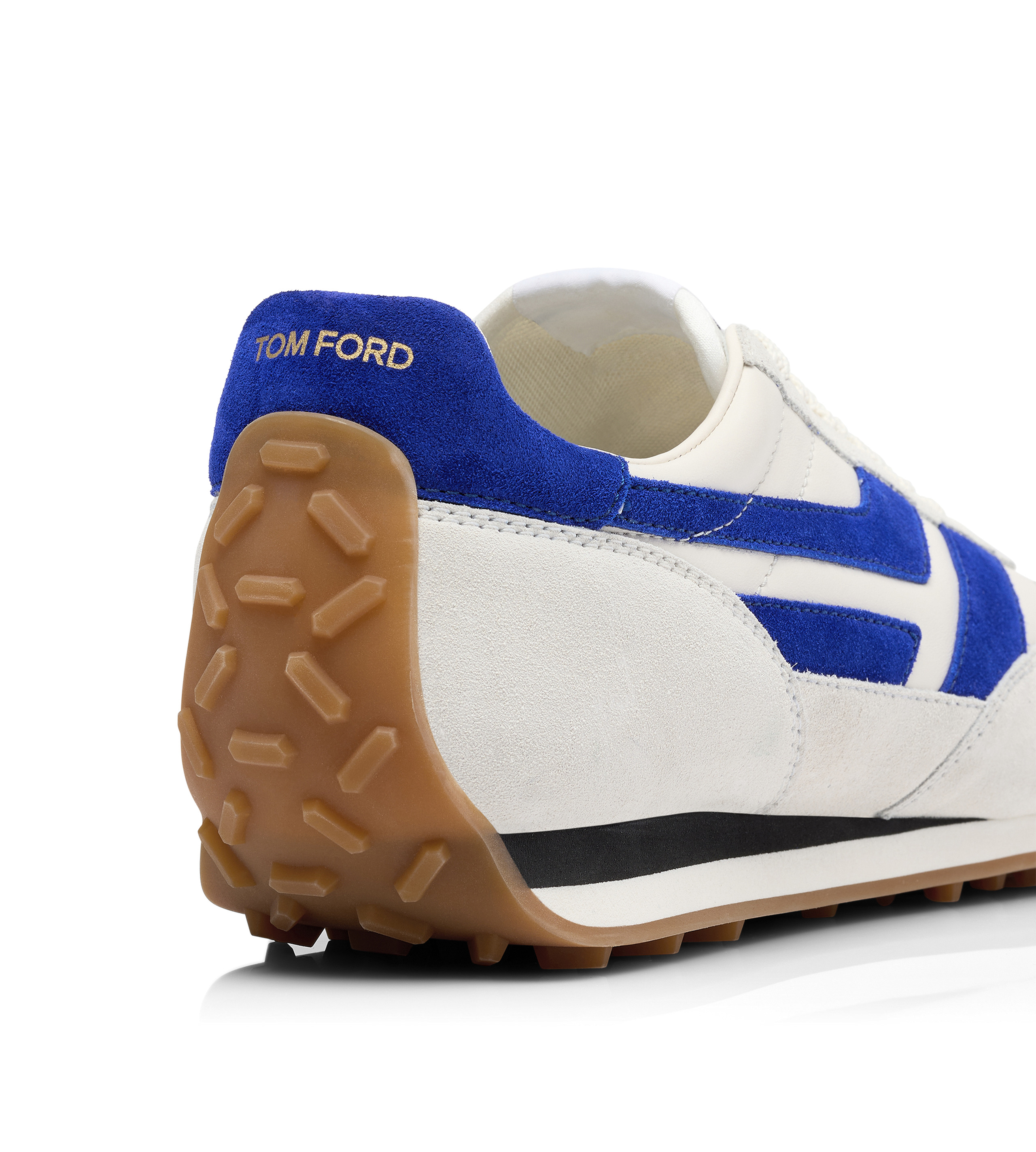 SMOOTH LEATHER AND SUEDE MICK SNEAKER - 5